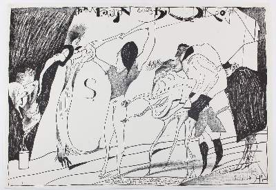 Bild Nr.3: 121-2753 Janssen, Horst: (Künstlergraphik)