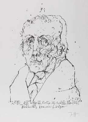 Bild Nr.4: 121-2753 Janssen, Horst: (Künstlergraphik)