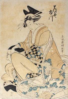 Bild Nr.1: 121-2773 Ryûkoku, Hishikawa: (Künstlergraphik, Japan)