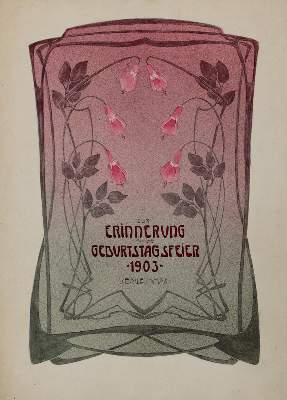 Bild Nr.1: 121-2780 Jugendstil.: (Künstlergraphik)