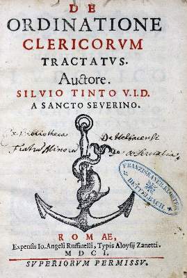 Bild Nr.1: 121-280 Tinto,S.: (Alte Drucke, Handschriften und Theologie)