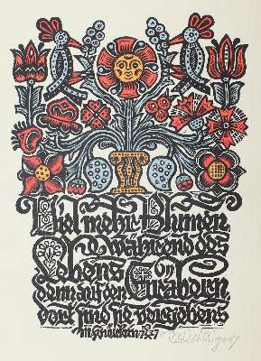 Bild Nr.1: 121-2803 Kislinger, Max: (Künstlergraphik)