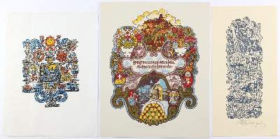 Bild Nr.2: 121-2803 Kislinger, Max: (Künstlergraphik)