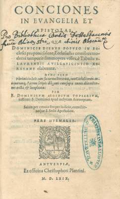 Bild Nr.1: 121-283 Topiarius,A.: (Alte Drucke, Handschriften und Theologie)