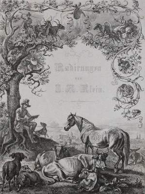 Bild Nr.1: 121-2841 Klein, Johann Adam: (Künstlergraphik)