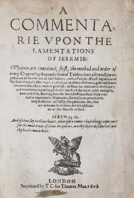 Bild Nr.1: 121-291 (Udall,J.).: (Alte Drucke, Handschriften und Theologie)