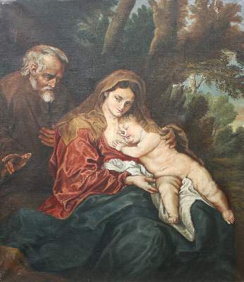 Bild Nr.1: 121-2969 Maria mit Kind.: (Künstlergraphik)