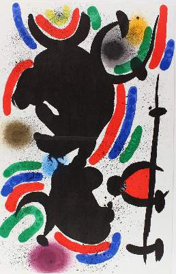 Bild Nr.1: 121-3023 Miró, Joan: (Künstlergraphik)
