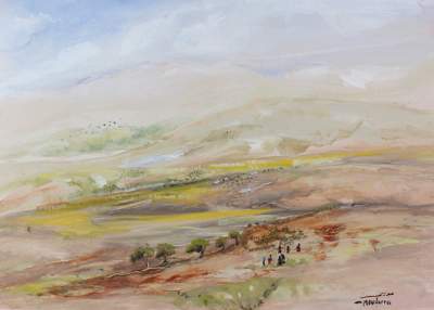 Bild Nr.1: 121-3031 Moudarres, Fateh: (Künstlergraphik)
