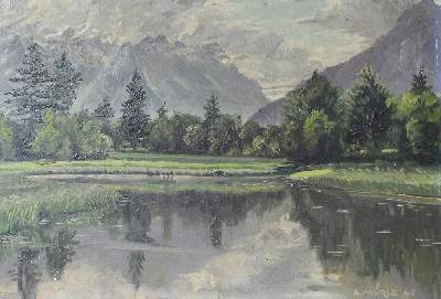 Bild Nr.2: 121-3034 Mürle, Artur: (Künstlergraphik)