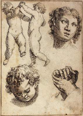 Bild Nr.1: 121-3064 Passerotti, Bartolomeo (1529-1592): (Künstlergraphik)