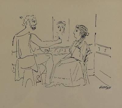 Bild Nr.1: 121-3082 Picasso, Pablo: (Künstlergraphik)