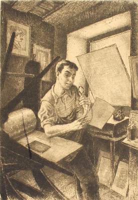 Bild Nr.1: 121-3149 Rabinovitch, Gregor: (Künstlergraphik)
