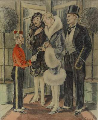 Bild Nr.1: 121-3240 Scholz, Robert: (Künstlergraphik)