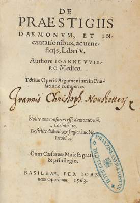 Bild Nr.1: 121-330 Wier,J.: (Grenzwissenschaften und Okkultismus)