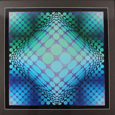 Bild Nr.1: 121-3387 Vasarely, Victor: (Künstlergraphik)