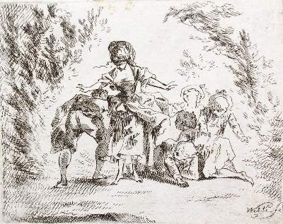 Bild Nr.2: 121-3423 Welté, Gottlieb: (Künstlergraphik)
