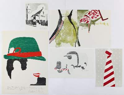 Bild Nr.2: 121-3458 Zimbrich, Walter: (Künstlergraphik)
