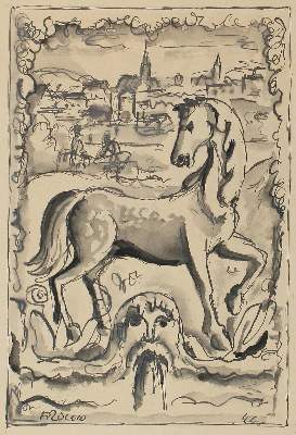 Bild Nr.1: 121-3465 Zülow, Franz von: (Künstlergraphik)
