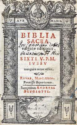 Bild Nr.1: 121-39 Biblia latina.: (Bibeln)