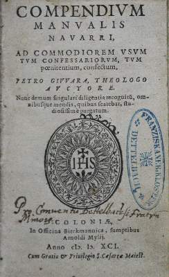Bild Nr.1: 121-4 Alagona,P.: (Alte Drucke, Handschriften und Theologie)