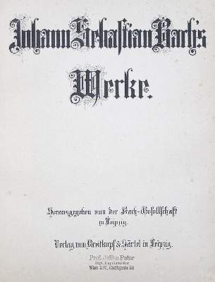 Bild Nr.1: 121-403 Bach,J.S.: (Musik)