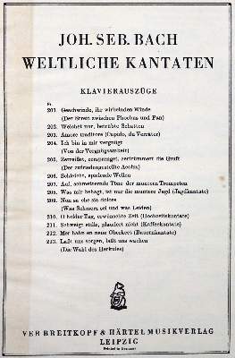 Bild Nr.1: 121-404 Bach,J.S.: (Musik)