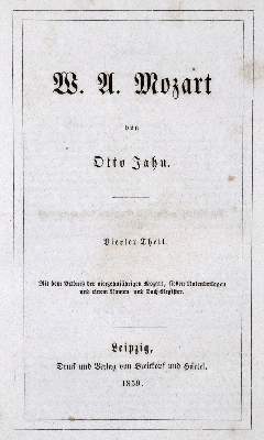 Bild Nr.1: 121-412 Jahn,O.: (Musik, Mozart)