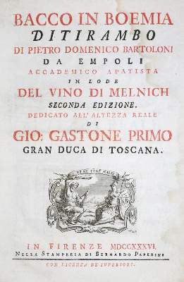 Bild Nr.1: 121-472 Bartoloni,P.D.: (Küche und Haushalt, Getränke, Wein)