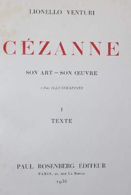 Bild Nr.1: 121-519 Venturi,L.: (Cezanne)