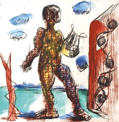 Bild Nr.1: 121-528 Lüpertz,M.: (Kunstwissenschaft)