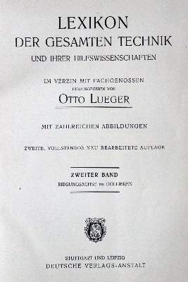 Bild Nr.1: 121-587 Lueger,O.: (Lexika - Wörterbücher - Sprachwissenschaften)
