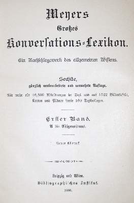 Bild Nr.1: 121-589 Meyers: (Lexika - Wörterbücher - Sprachwissenschaften)