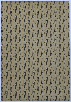 Bild Nr.1: 121-595 Vorsatzpapiere.: (Papier, Jugendstil)