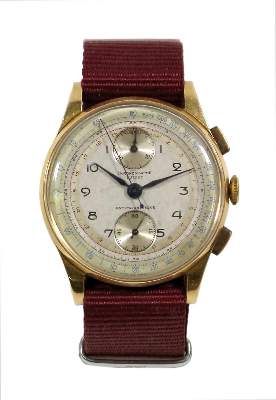 Bild Nr.1: 121-606 Chronographe suisse 18k: (Aktuelle Mode - Lifestyle - Vintage, Armbanduhren)