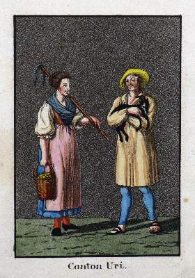 Bild Nr.1: 121-627 Neue Sammlung von Schweizer Trachten: (Mode und Trachten, Schweiz)