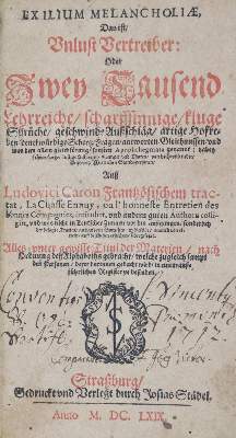 Bild Nr.1: 121-671 Garon,L.: (Literatur und illustrierte Bücher bis 19.Jahrhundert)
