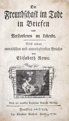 Bild Nr.1: 121-697 Rowe,E.: (Literatur und illustrierte Bücher bis 19.Jahrhundert)