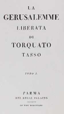 Bild Nr.1: 121-710 Tasso,T.: (Literatur und illustrierte Bücher bis 19.Jahrhundert)