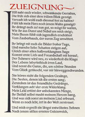 Bild Nr.1: 121-768 Goethe,J.W.v.: (Literatur und illustrierte Bücher 20.Jahrhundert - Alte Literatur in modernen Ausgaben)