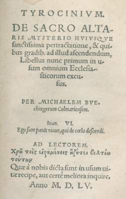 Bild Nr.1: 121-77 Buchinger, Mich.: (Alte Drucke, Handschriften und Theologie)