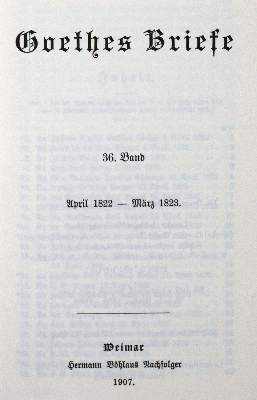 Bild Nr.1: 121-770 Goethe,J.W.v.: (Literatur und illustrierte Bücher 20.Jahrhundert - Alte Literatur in modernen Ausgaben)