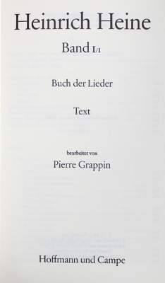 Bild Nr.1: 121-789 Heine,H.: (Literatur und illustrierte Bücher 20.Jahrhundert - Alte Literatur in modernen Ausgaben)