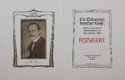 Bild Nr.1: 121-806 Dokument deutscher Kunst, Ein.: (Jugendstil, Behrens)