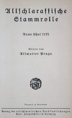 Bild Nr.1: 121-868 Praga,A.: (Literatur und illustrierte Bücher 20.Jahrhundert - Alte Literatur in modernen Ausgaben)