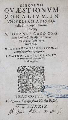 Bild Nr.1: 121-9 Case,J.: (Aristoteles)