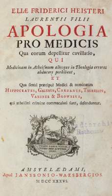 Bild Nr.1: 121-945 Heister,E.Fr.: (Medizin)