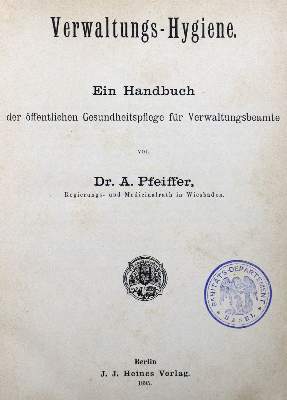 Bild Nr.1: 121-954 Pfeiffer,A.: (Medizin)