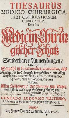 Bild Nr.1: 121-965 Walther,K.L.: (Medizin)