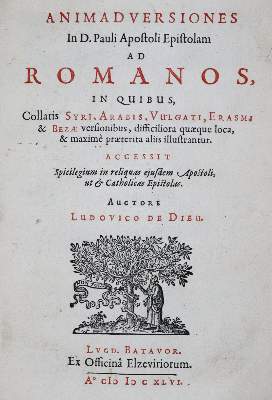 Bild Nr.1: 121-99 Dieu,L.de.: (Alte Drucke, Handschriften und Theologie)